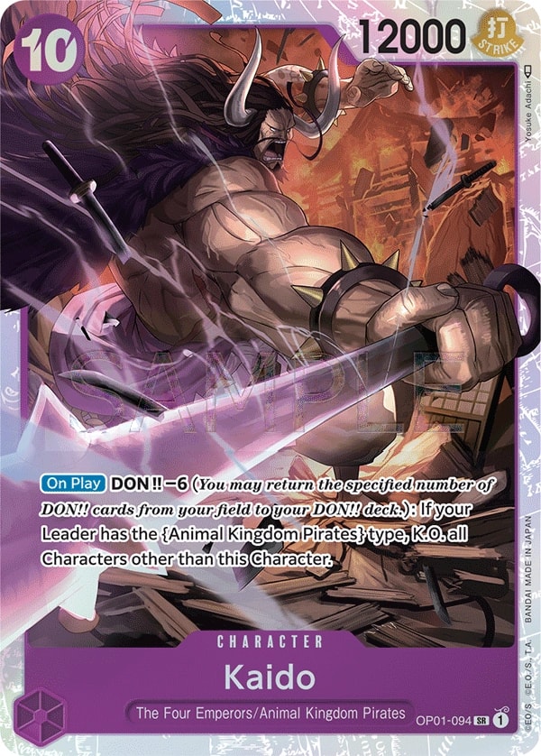 Kaido OP01-094 One Piece card