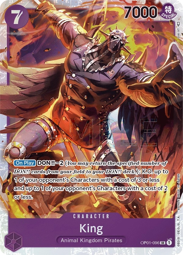 King OP01-096 One Piece card