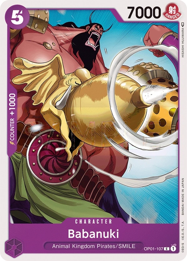 Babanuki (OP01-107) — Common One Piece card