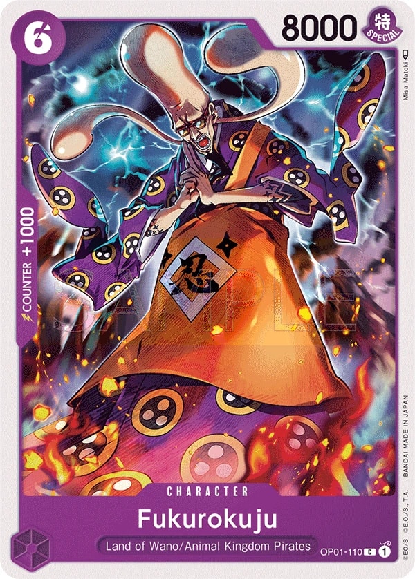 Fukurokuju (OP01-110) — Common One Piece card