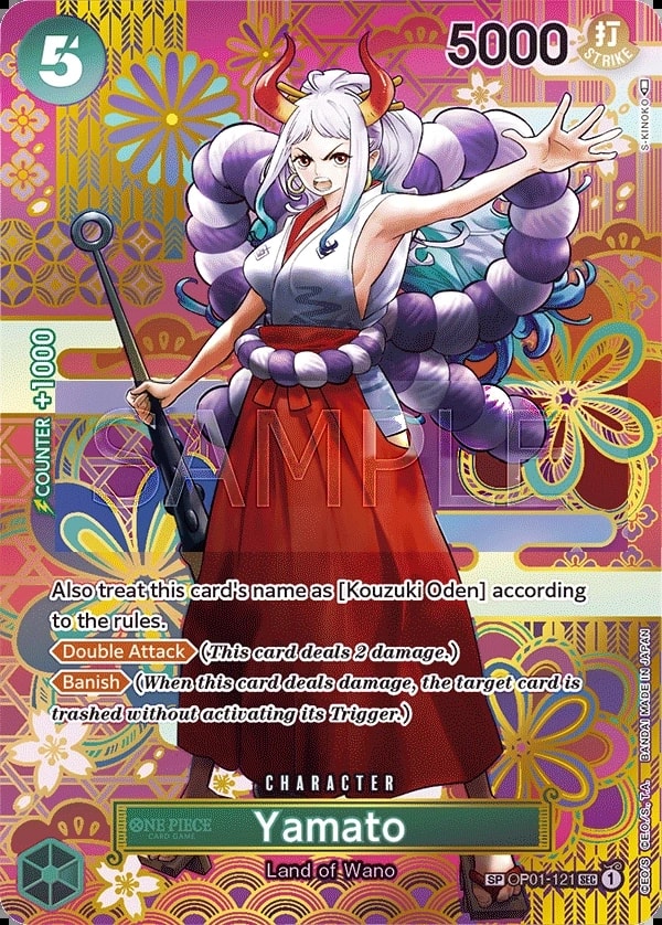 Yamato (121) (SP) One Piece card