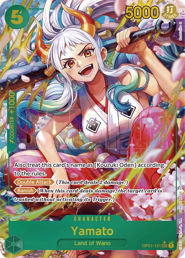 Yamato (121) (OP01-121) One Piece card