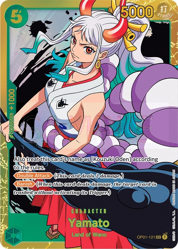 Yamato (121) (OP01-121) One Piece card