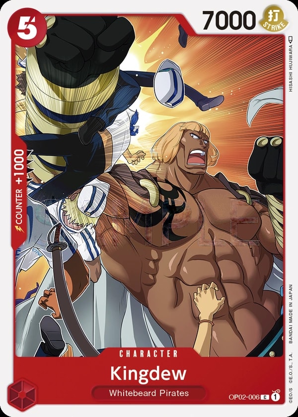 Kingdew (OP02-006) — Common One Piece card