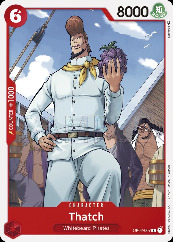 Thatch (OP02-007) — Common One Piece card