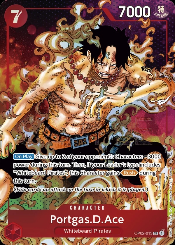 Portgas.D.Ace (013) (Parallel) One Piece card