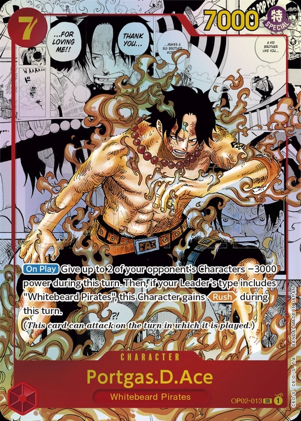 Portgas.D.Ace (013) (Parallel) One Piece card