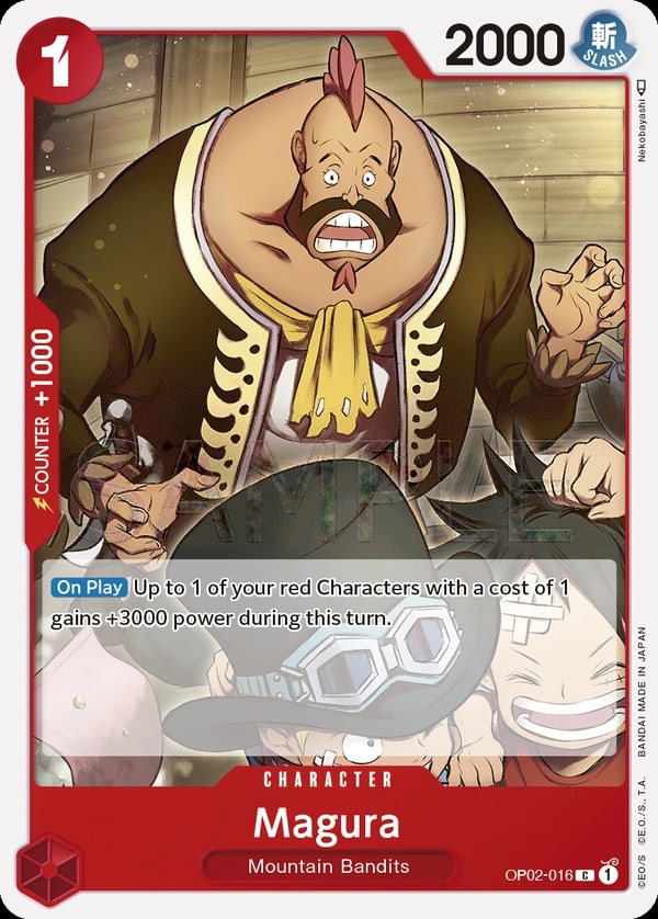 Magura (OP02-016) — Common One Piece card
