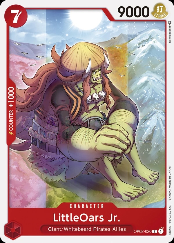 LittleOars Jr. (OP02-020) — Common One Piece card
