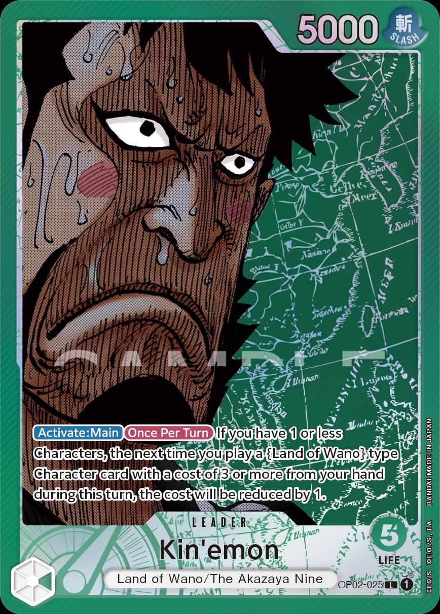 Kin'emon (025) (Alternate Art) One Piece card