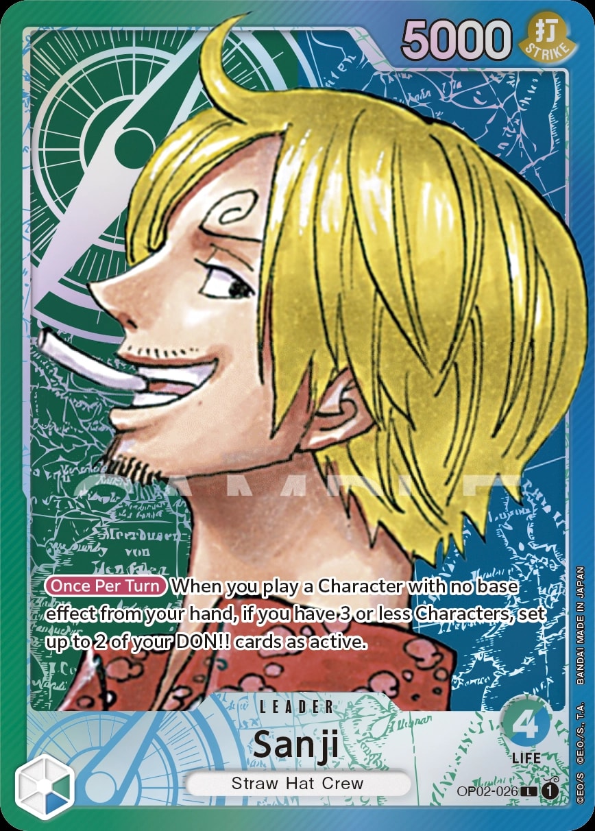 Sanji (026) (Alternate Art) One Piece card