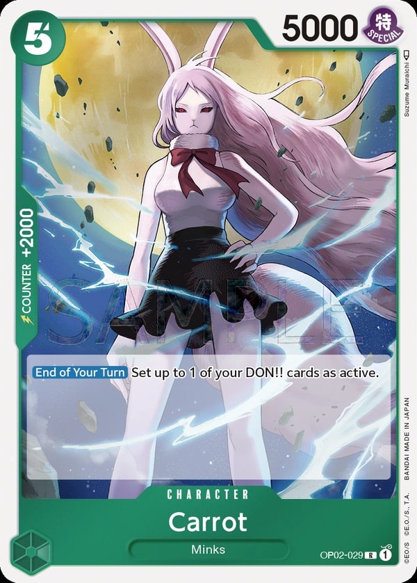 Carrot (OP02-029) — Rare One Piece card
