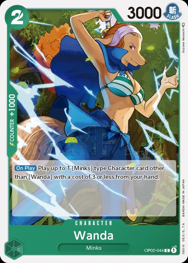 Wanda (OP02-044) — Common One Piece card