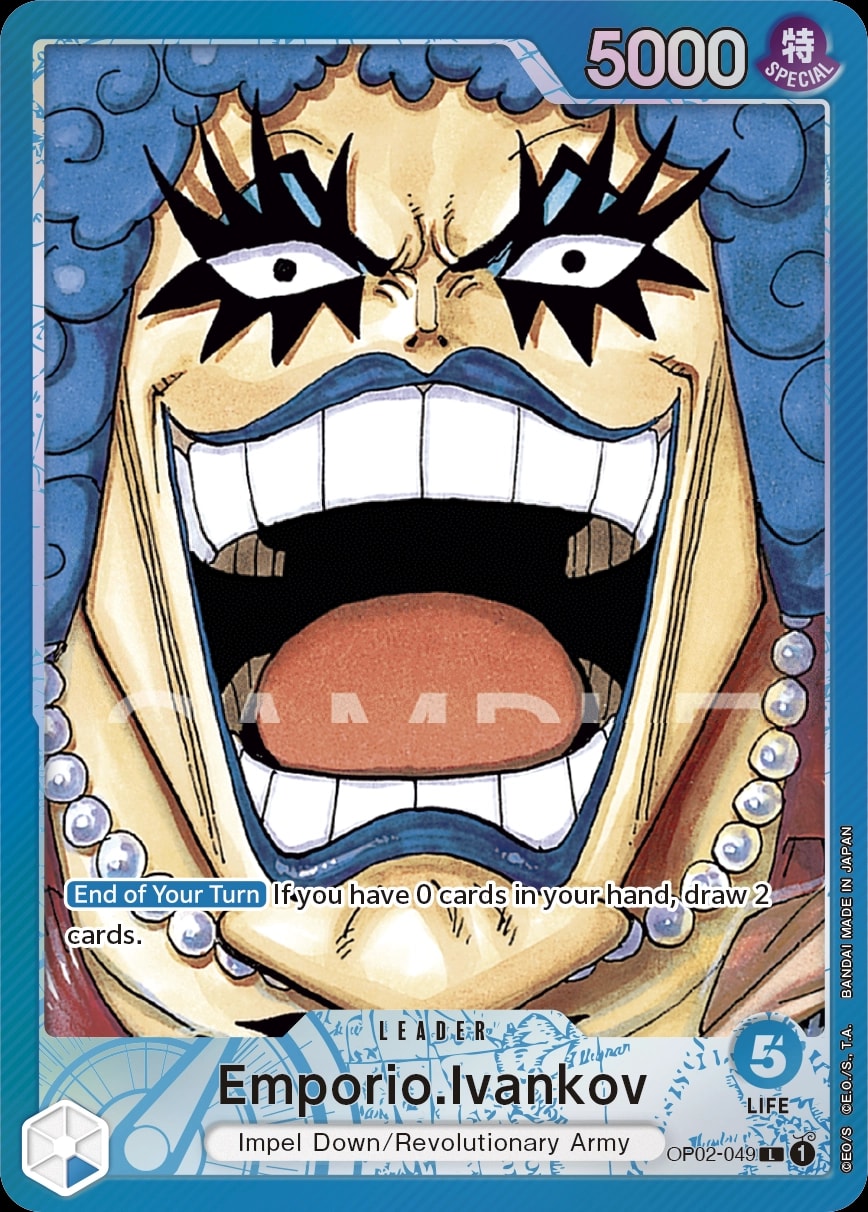 Emporio.Ivankov (049) (Alternate Art) One Piece card