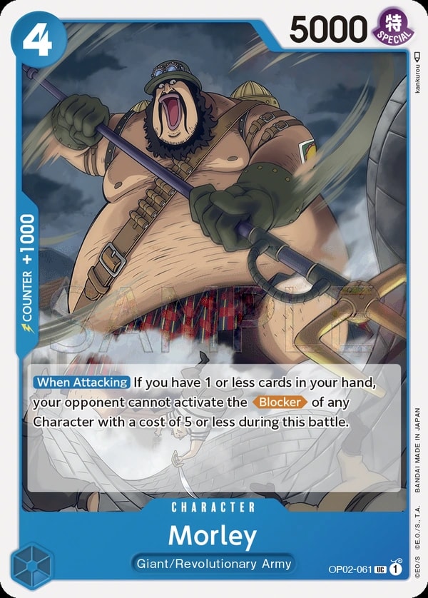 Morley (OP02-061) — Uncommon One Piece card