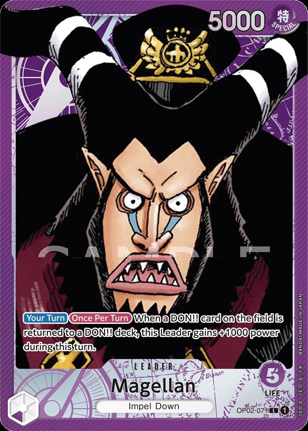 Magellan (071) (Alternate Art) One Piece card