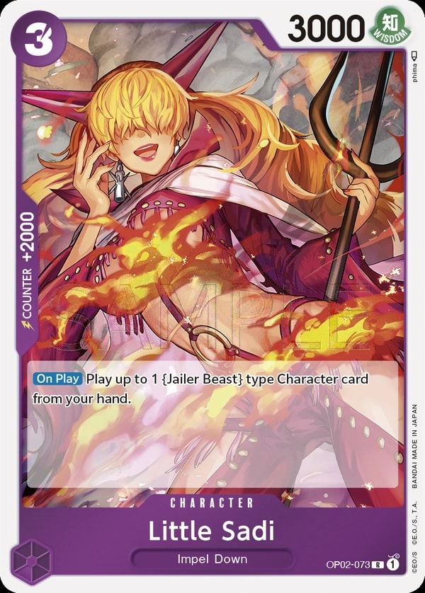 Little Sadi (OP02-073) — Rare One Piece card