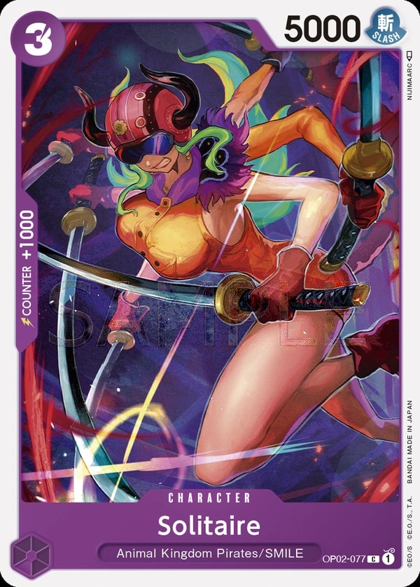 Solitaire (OP02-077) — Common One Piece card