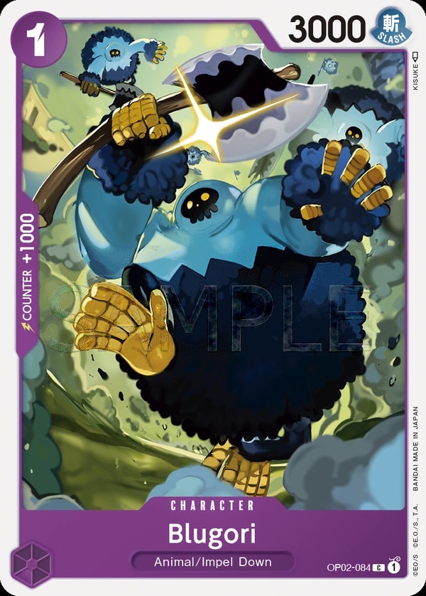 Blugori (OP02-084) — Common One Piece card