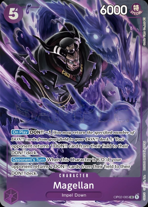 Magellan (085) (Alternate Art) One Piece card