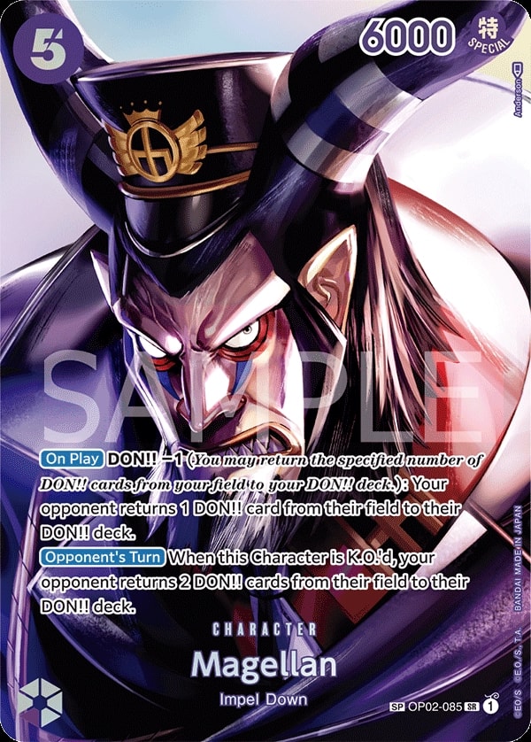 Magellan (085) (SP) One Piece card