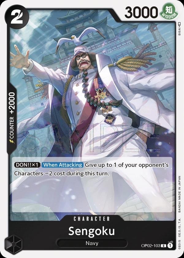 Sengoku (OP02-103) — Rare One Piece card
