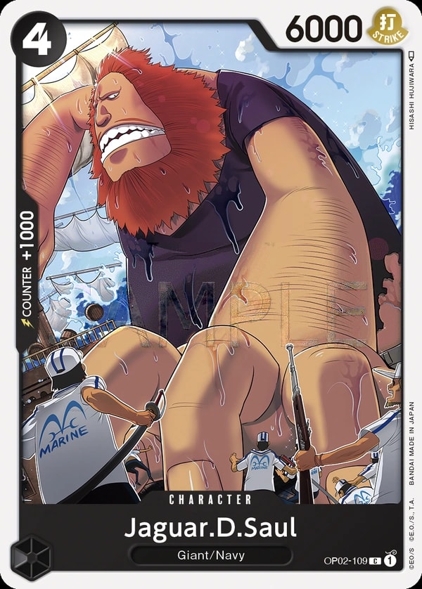 Jaguar.D.Saul (OP02-109) — Common One Piece card