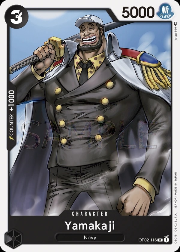 Yamakaji (OP02-116) — Common One Piece card