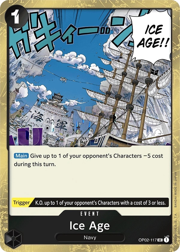Ice Age (117) (Jolly Roger Foil) One Piece card
