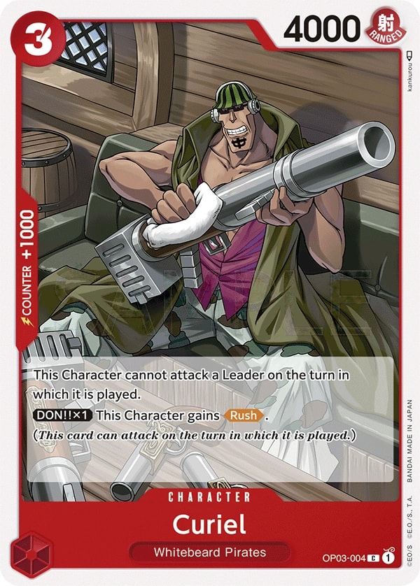 Curiel (OP03-004) — Common One Piece card