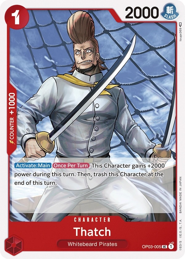 Thatch (OP03-005) — Uncommon One Piece card