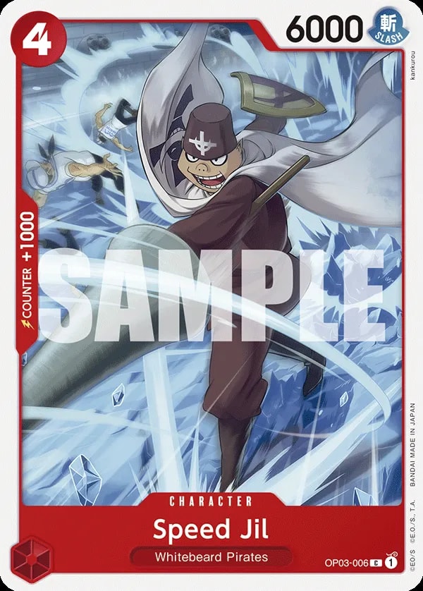Speed Jil (006) (Dash Pack) One Piece card