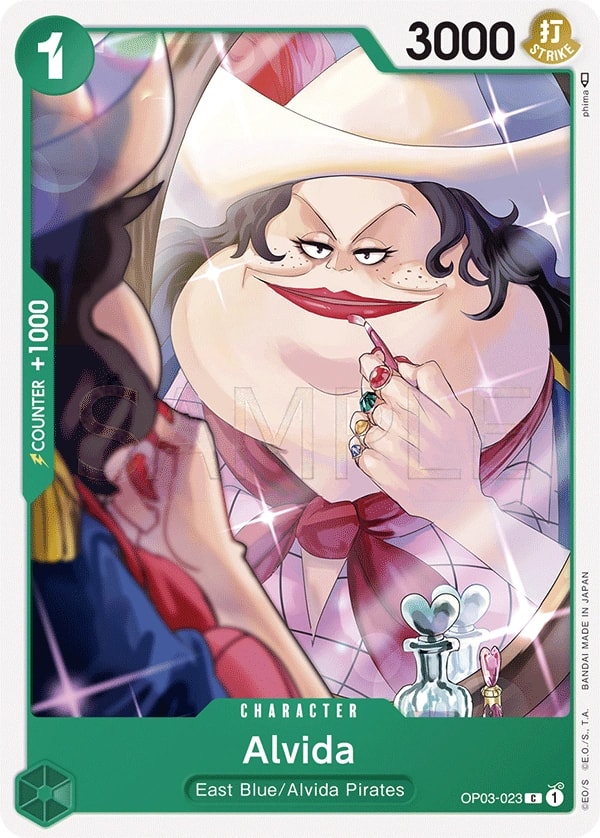 Alvida (OP03-023) — Common One Piece card
