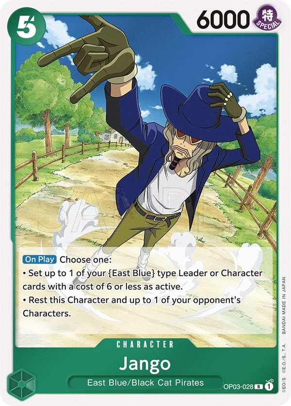 Jango (OP03-028) — Rare One Piece card