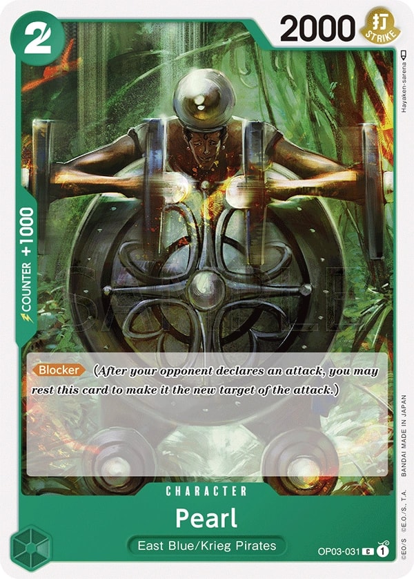 Pearl (OP03-031) — Common One Piece card
