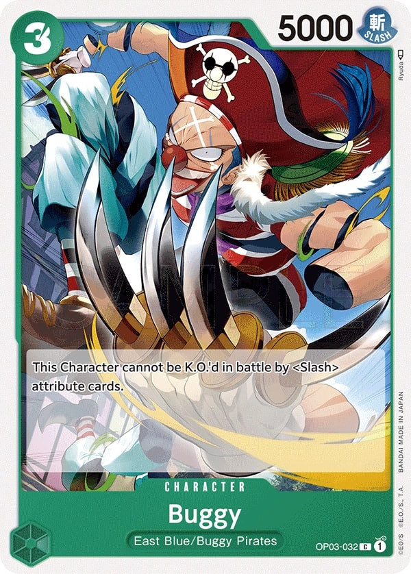 Buggy (032) (Dash Pack) One Piece card