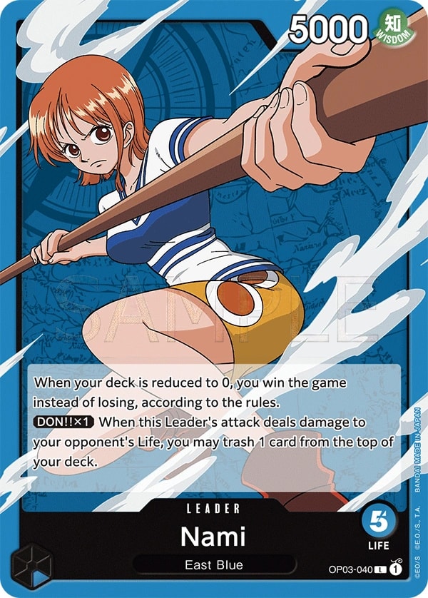 Nami OP03-040 One Piece card