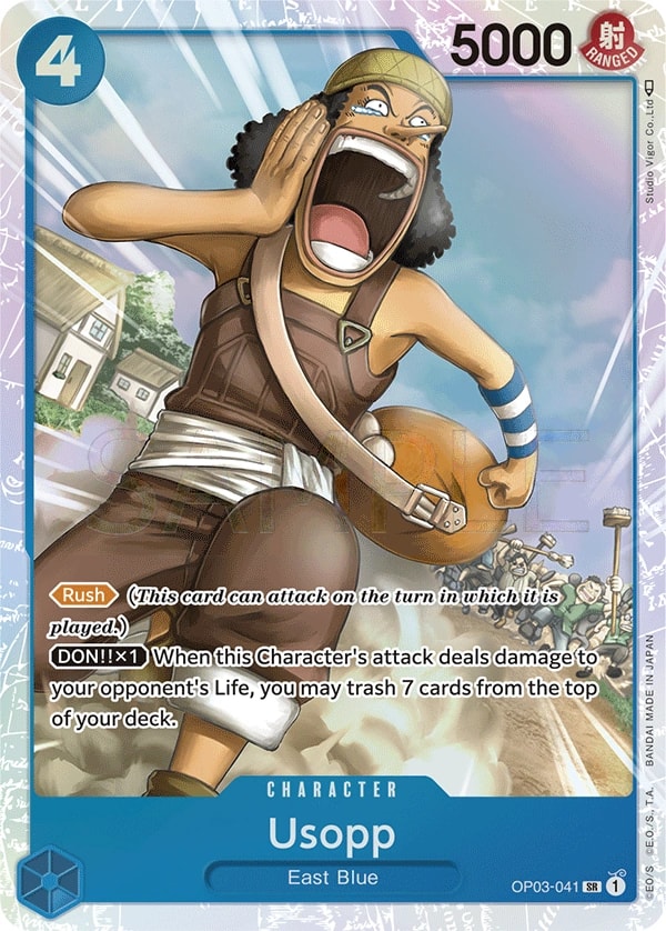 Usopp OP03-041 One Piece card
