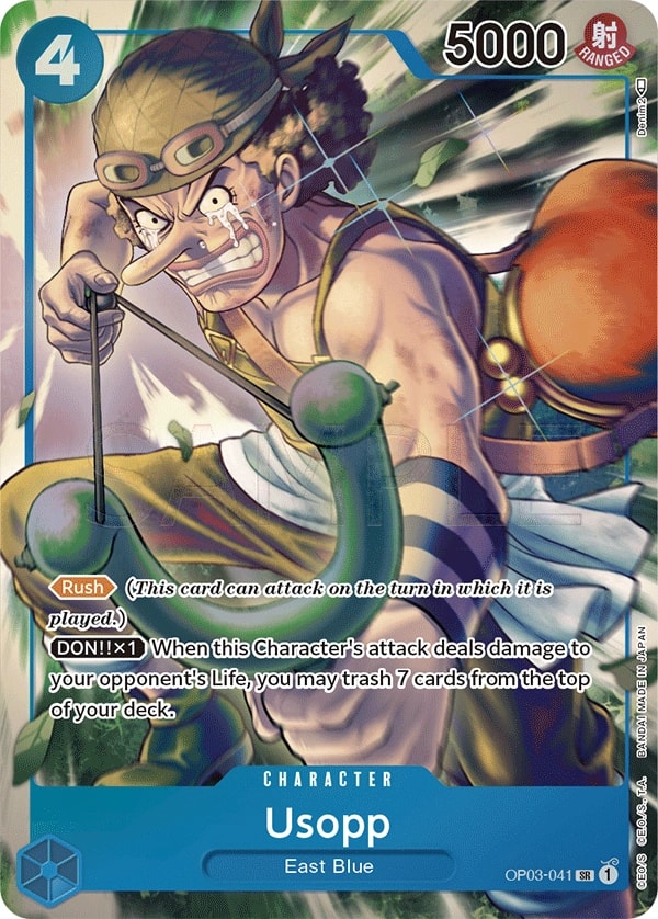 Usopp (041) (Alternate Art) One Piece card