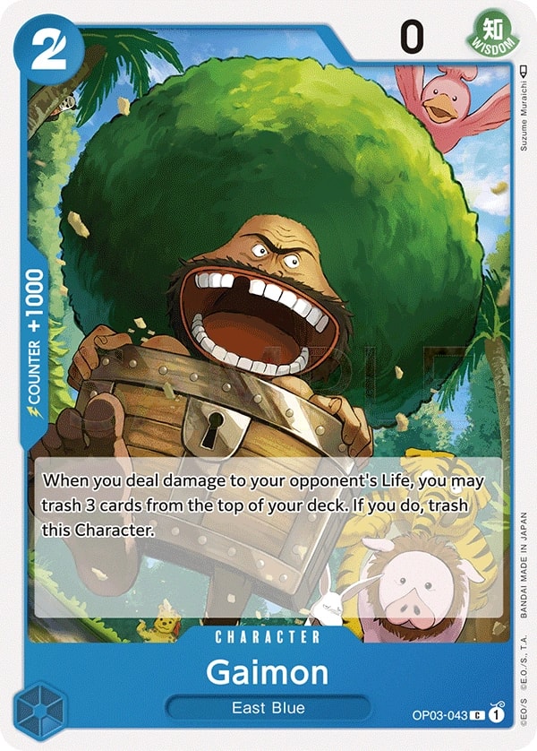 Gaimon (OP03-043) — Common One Piece card