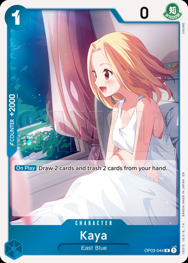 Kaya (044) (Reprint) One Piece card