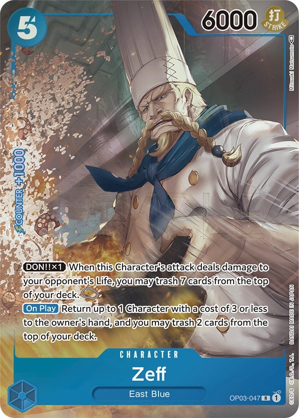 Zeff (047) (Alternate Art) One Piece card