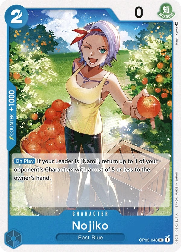 Nojiko (OP03-048) — Uncommon One Piece card