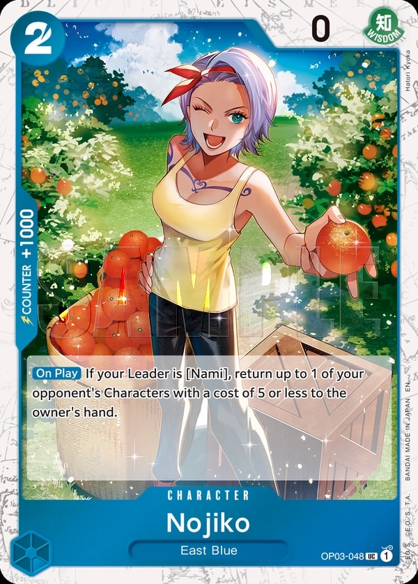 Nojiko (048) (Pirate Foil) One Piece card
