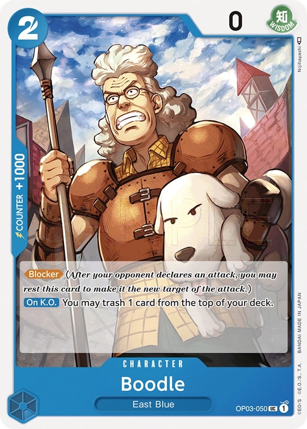 Boodle (OP03-050) — Uncommon One Piece card
