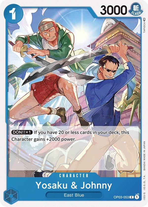 Yosaku & Johnny (OP03-053) — Common One Piece card