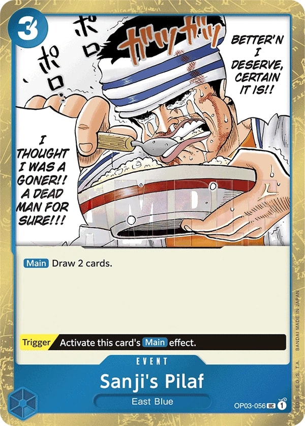 Sanji's Pilaf (056) (Jolly Roger Foil) One Piece card