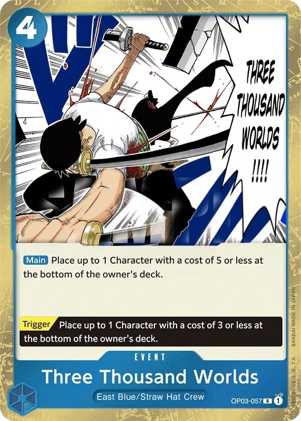 Three Thousand Worlds (057) (Jolly Roger Foil) One Piece card