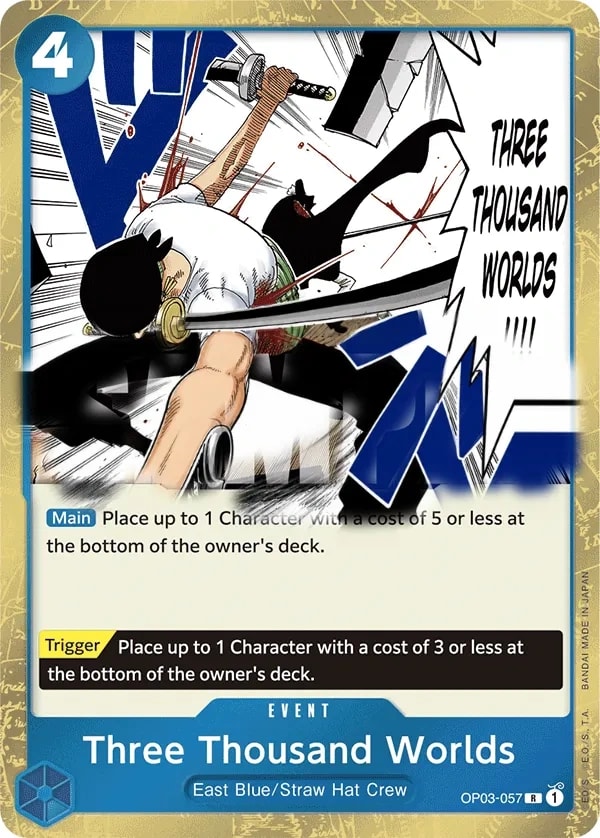 Three Thousand Worlds (057) One Piece card