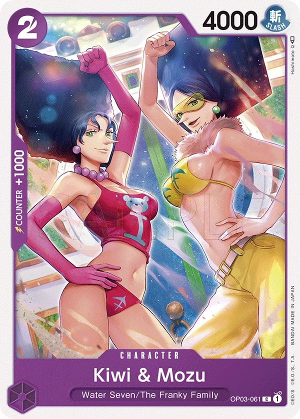 Kiwi & Mozu (OP03-061) — Common One Piece card